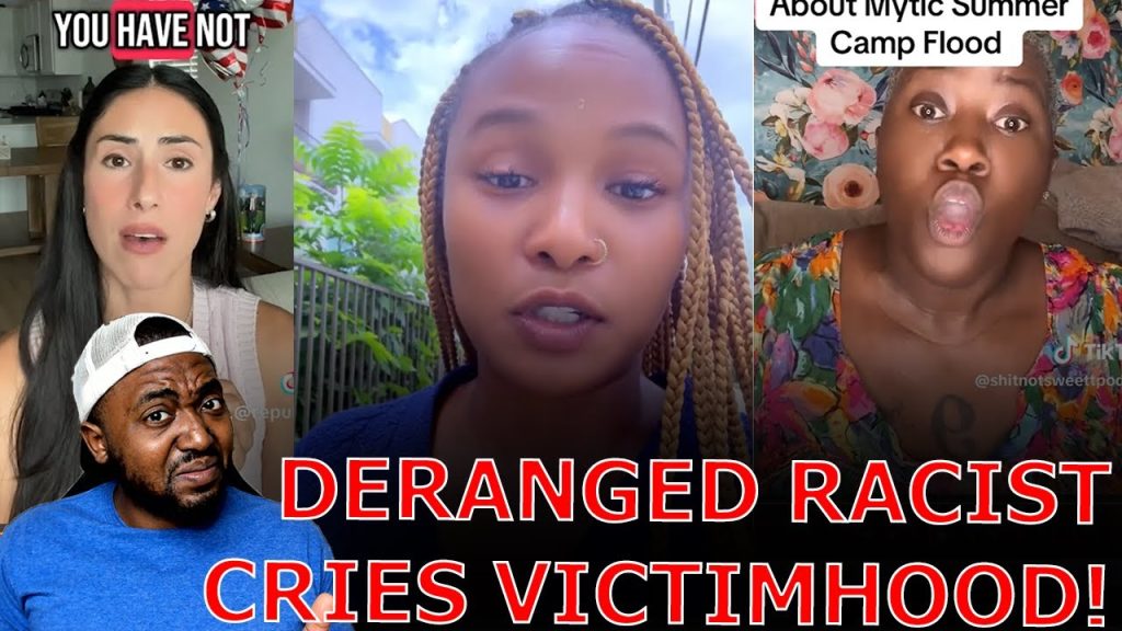 Black Liberal Woman PANICS Over MASSIVE BACKLASH For RACIST Rant Against White Flood Child Victims!