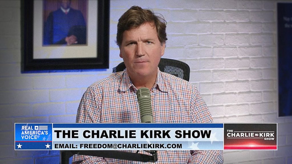 Tucker Carlson Hosts The Charlie Kirk Show