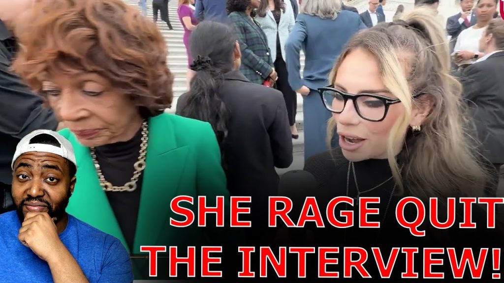 Maxine Waters LOSES IT After REFUSING To Deny The TRUTH About Democrat Government SHUTDOWN!