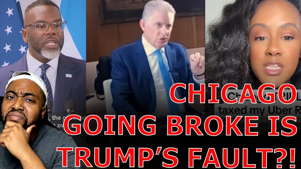 WOKE Chicago Mayor SNAPS After Reporter Asks Him To EXPLAIN INSANE Tax Plan To Avoid MASS LAYOFFS!