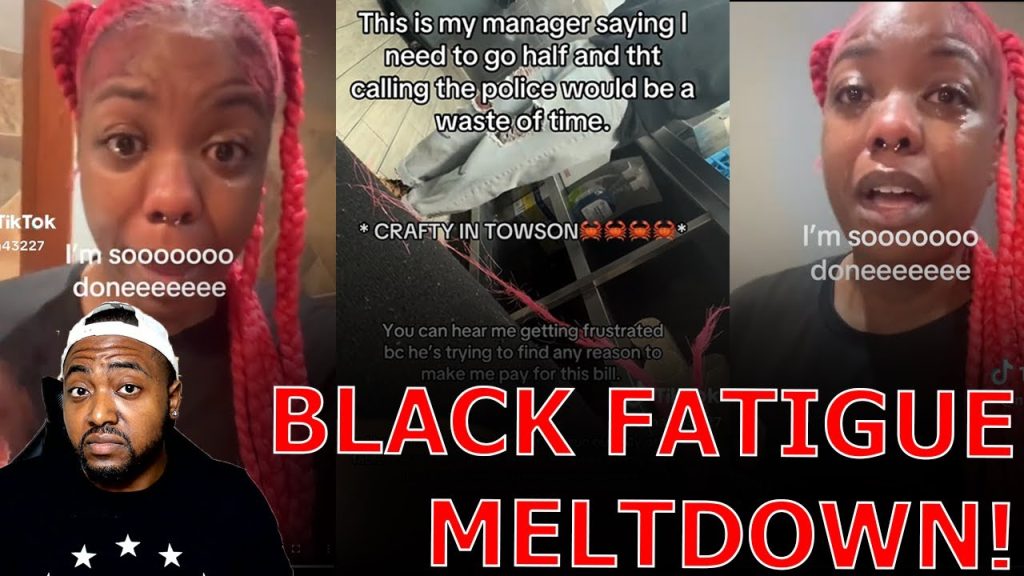 Black Waitress IN BLACK FATIGUE TEARS LOSING Her Job Over Ghetto Black Women Dine And Dashing! Black Waitress IN BLACK FATIGUE TEARS LOSING Her Job Over Ghetto Black Women Dine And Dashing!