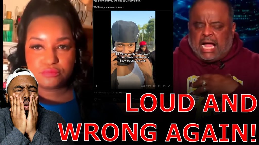 Roland Martin TRIGGERED After Black Liberal Woman GOES OFF SCRIPT On Black Teen Threatening ICE!