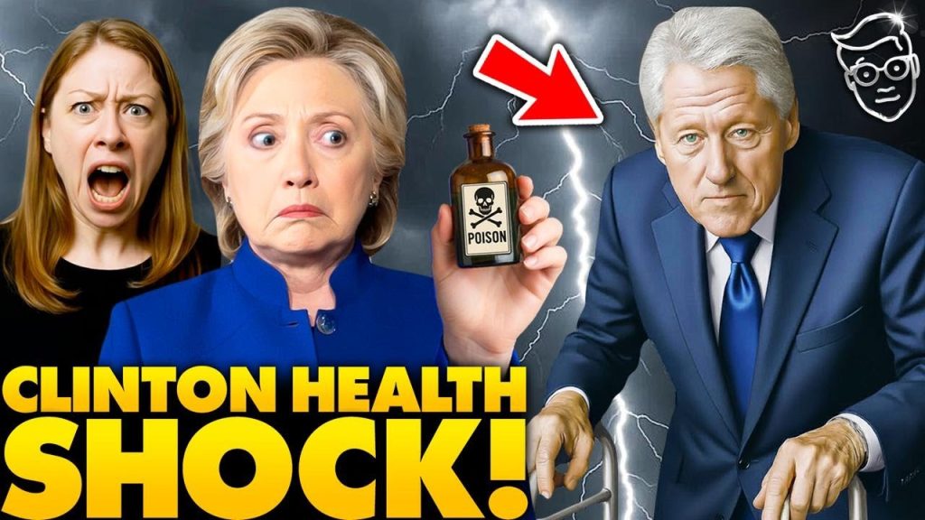 Unrecognizable Bill Clinton SHOCKS Audience After Total COLLAPSE | Bill Stops Speaking, Face Wound…