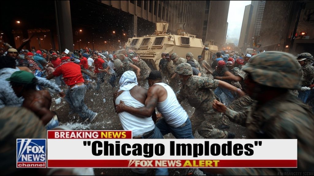 Illegals DECLARE WAR on Chicago… “ZERO MERCY” Marines Answer With BRUTAL FORCE