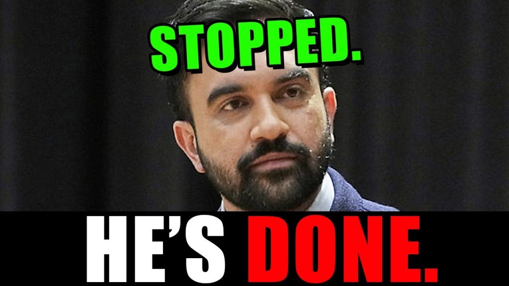 Zohran Mamdani has been STOPPED. Zohran Mamdani has been STOPPED.