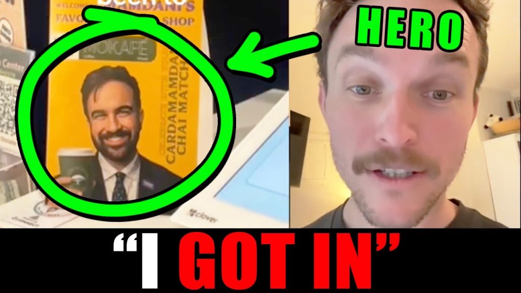 Based dude INFILTRATED Mamdani’s event, exposes him as a FRAUD!!