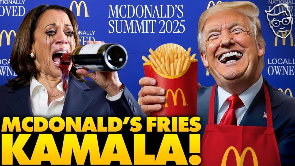 YIKES: McDonalds Finally CONFIRMS Kamala NEVER Worked at the Company, Trump Announces as Crowd Roars