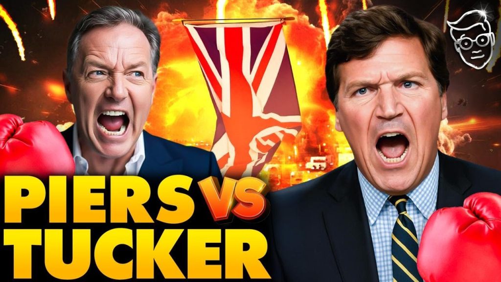 Tucker Forces Piers Morgan To Humiliate All of England, Ends His Career LIVE On-Air: Say The F Word!