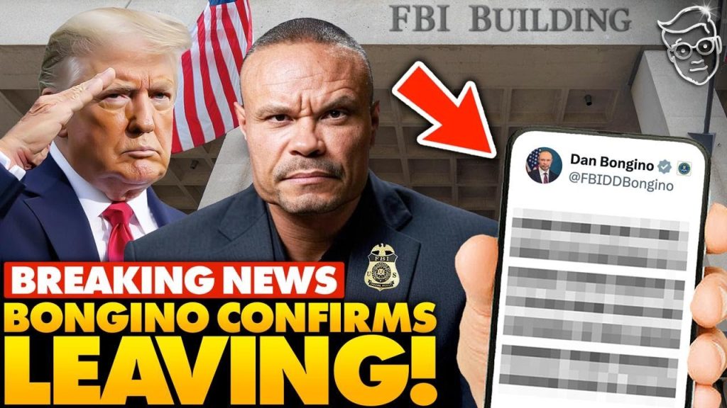 Bongino QUITS FBI Job! Officially Announces Resignation as Trump Reveals Next Move: ‘He’s Going To…