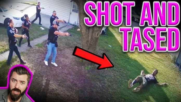 maxresdefault-766 Cops UNLOAD On Unarmed Man!