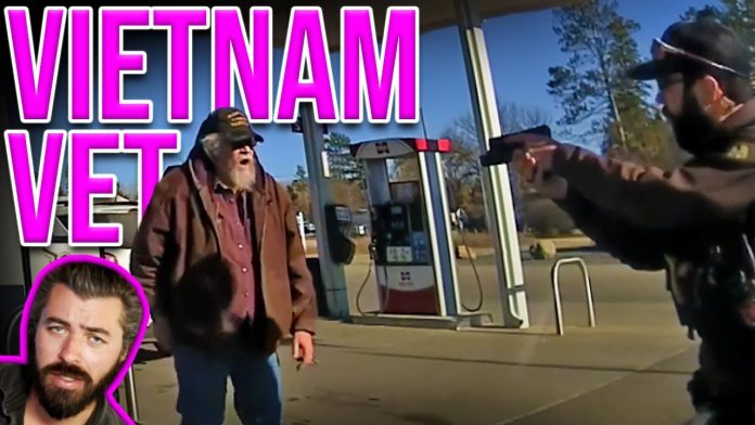Vietnam Vet Shoots Cop In The HEAD With Flare Gun!