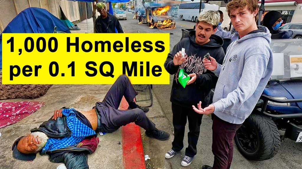 Inside Skid Row America’s Most Populated Homeless Area