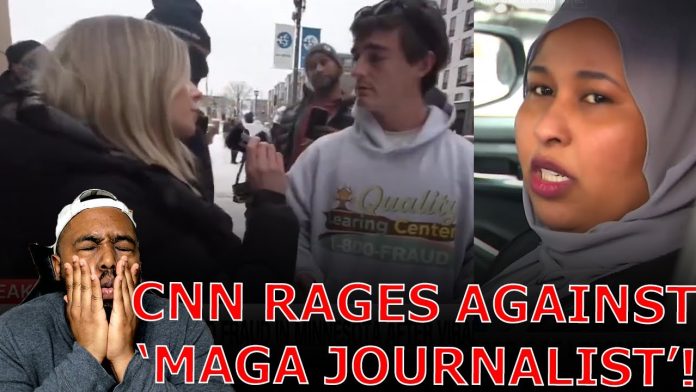 CNN Reporter LOSES Her MIND CONFRONTING Citizen Journalist For EXPOSING Somali Daycare Fraud!