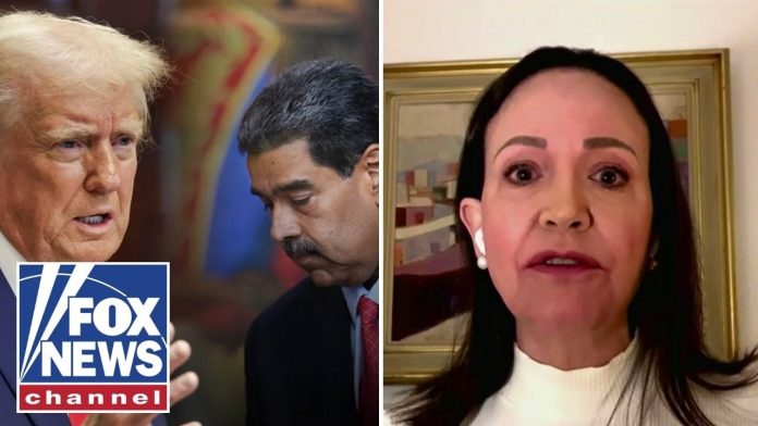 Maria Machado addresses Trump after Maduro's capture