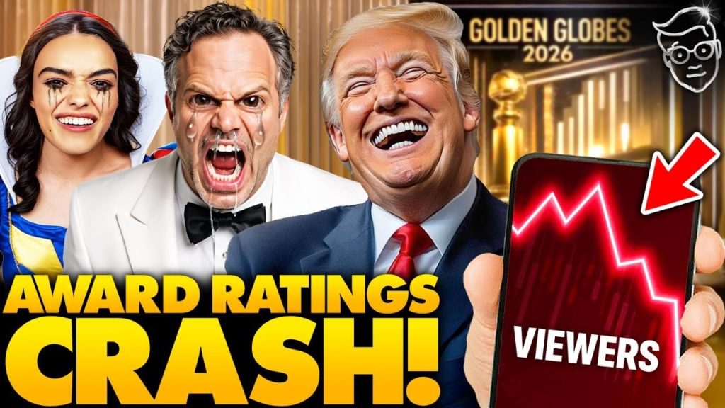 COLLAPSE: Golden Globes Ratings TANK As Woke Hollywood SCREAMS Over ICE Deportations | ‘Trump CURSE’