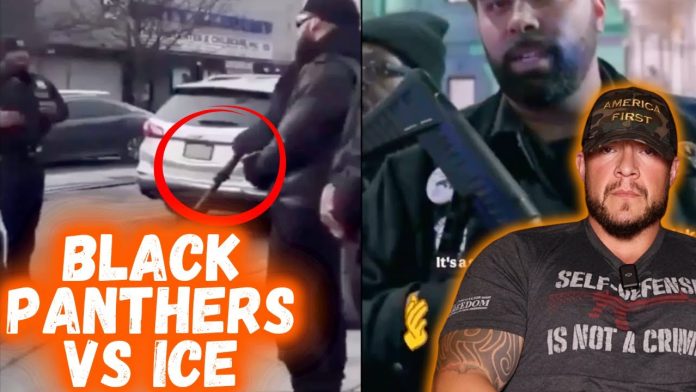 Armed Black Panthers Take On Ice Agents...