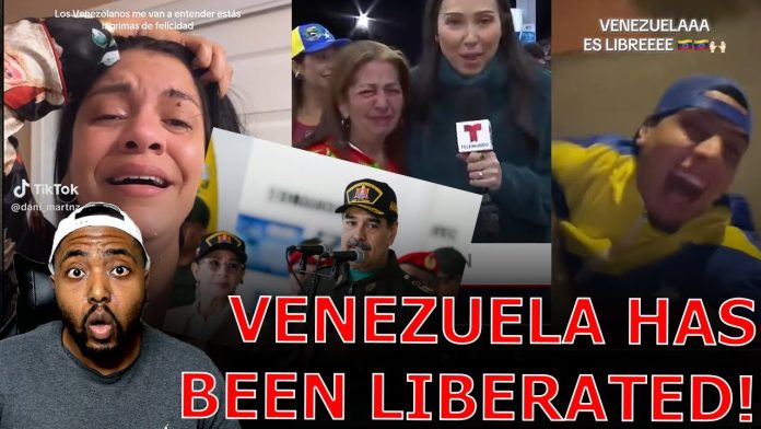 Venezuelans CELEBRATE THANKING TRUMP For OVERTHROWING Socialist Dictator In EPIC Military Operation!