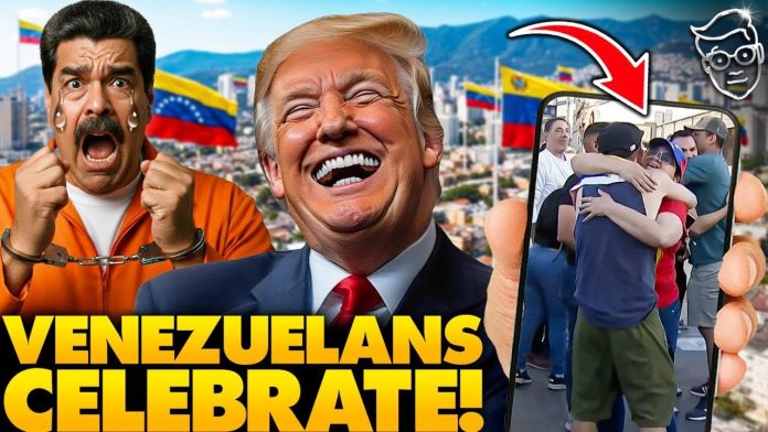 Venezuelan People Cry, Cheer, Celebrate In Streets As Trump Captures Commie Dictator Maduro: ‘Free!’