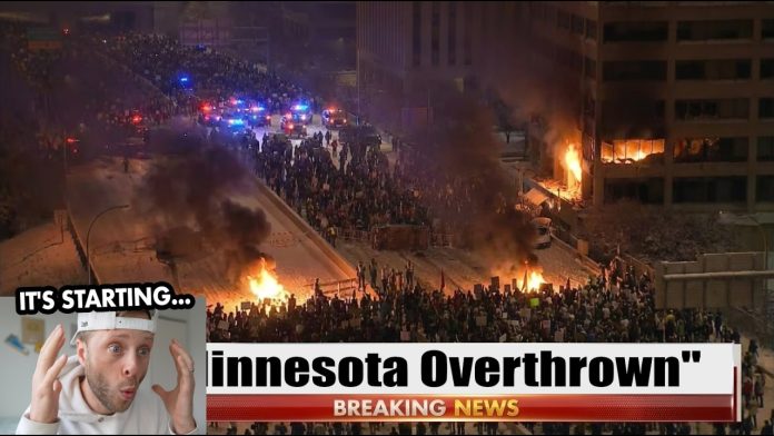 MOBS BREACH Minnesota’s Capital… 'NO ESCAPE' for TIM WALZ as Trump’s Marines END UPRISING