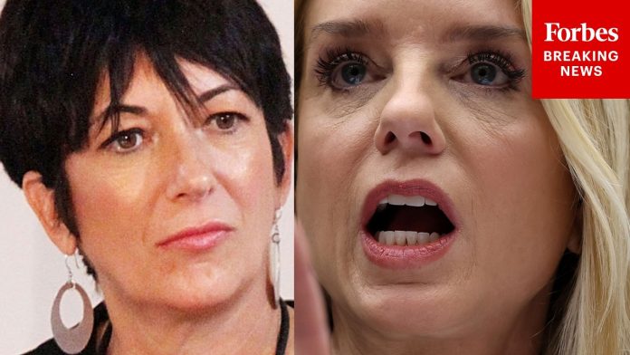 BREAKING NEWS: Bondi Asked Straight-Up Who Had Ghislaine Maxwell Moved To Minimum Security Prison