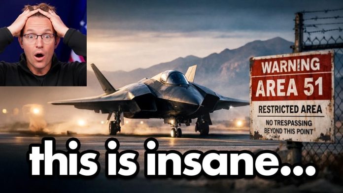maxresdefault-619 Area 51 Swarmed by Top-Secret Military Jet After Trump Announces Alien Files Release...
