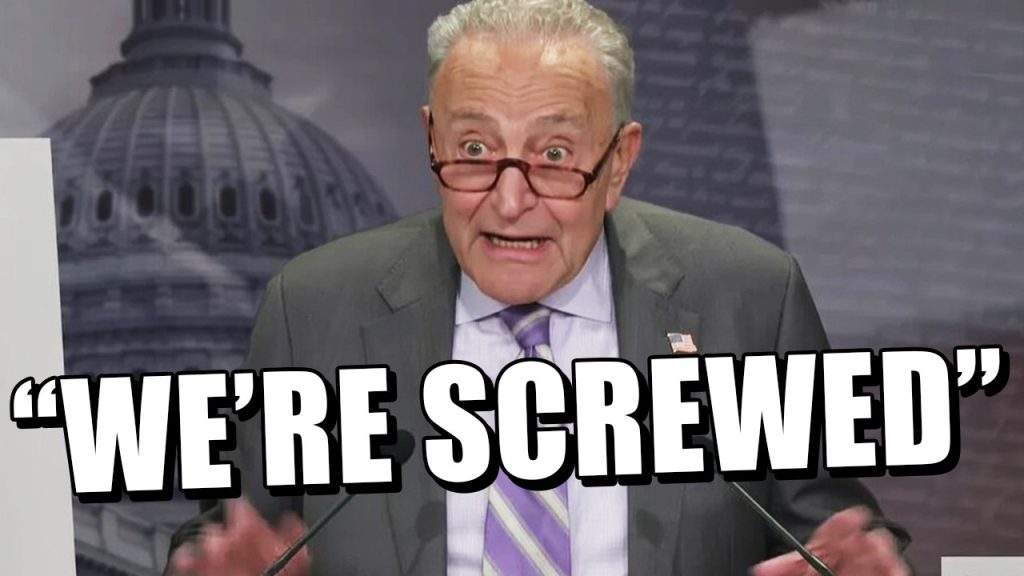 Chuck Schumer just got the NEWS. Chuck Schumer just got the NEWS.