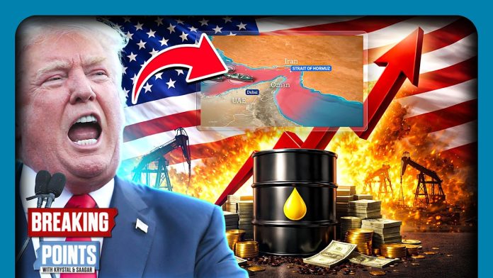 Gas Prices SOAR As Trump Floats TROOPS In Hormuz Strait