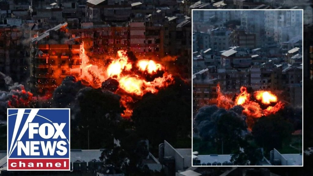 JUST IN: Israeli strikes hit Beirut