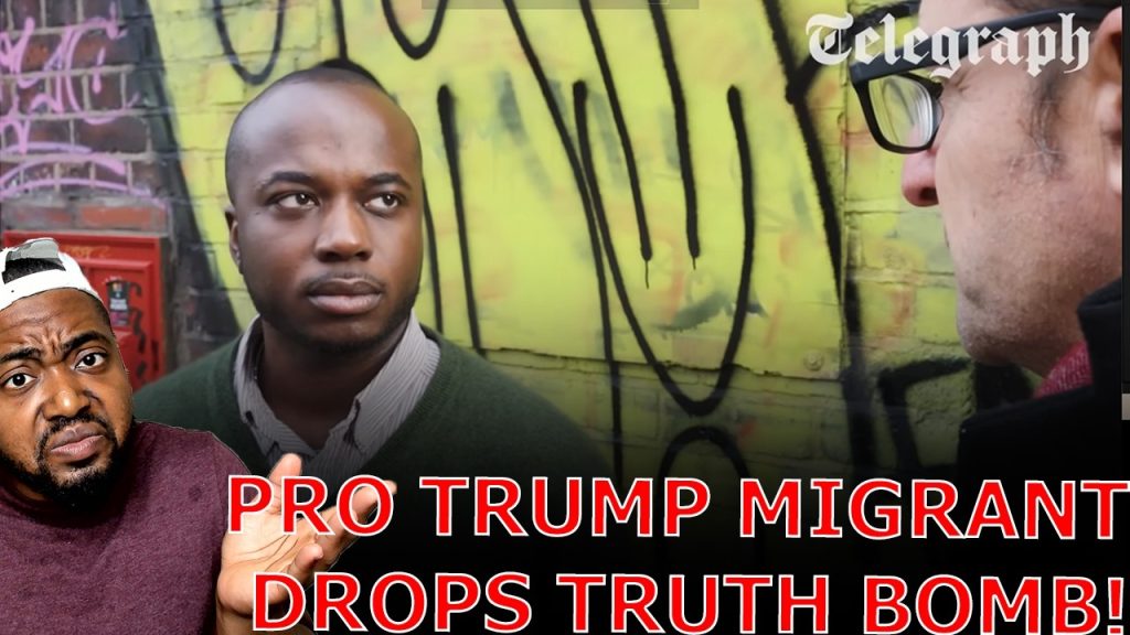 Liberal Reporter SHOCKED As Pro Trump Migrant Declares The UK IS A DUMP After Deported From The US!