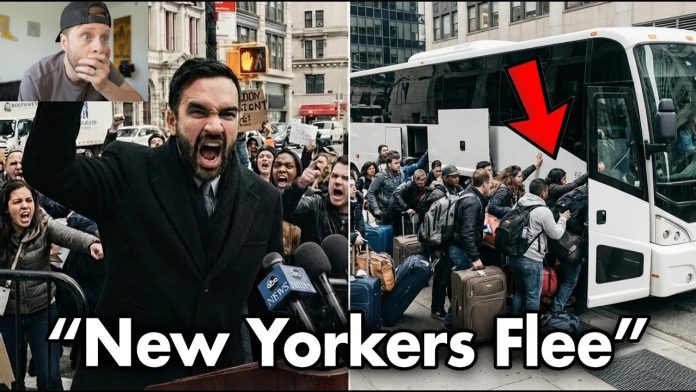 Mamdani 'EVICTS' NYC's Middle Class… Buses SOLD OUT as TERROR GRIPS CITY