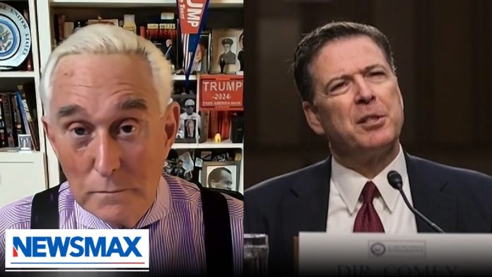 James Comey is 'facing far more serious charges': Roger Stone