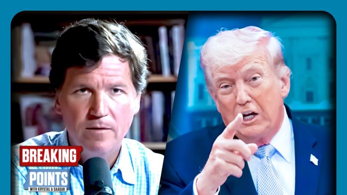 Tucker Carlson Says Trump Is Anti-Christ After 'Praise Allah' Threats