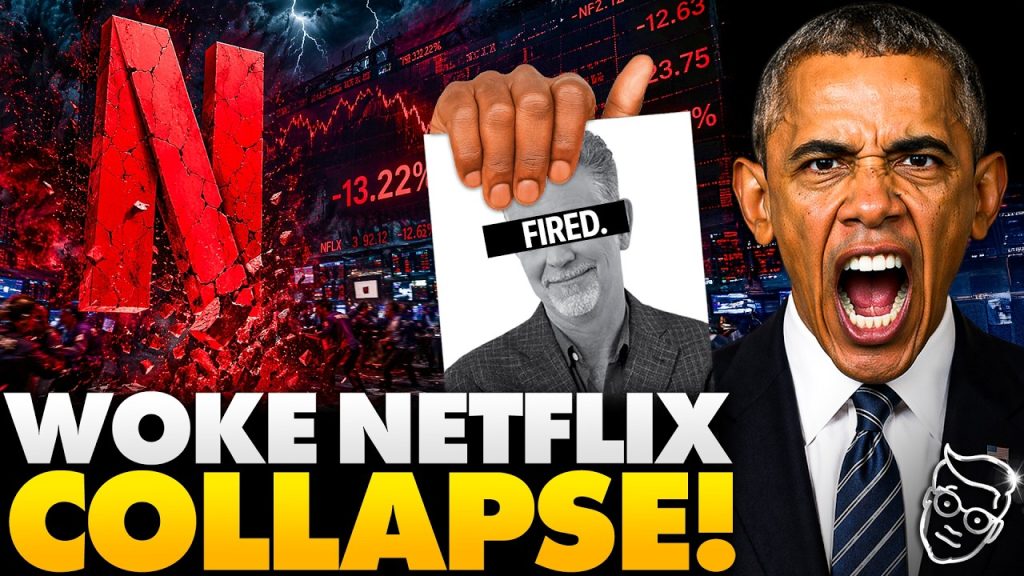 Obama Media Empire COLLAPSE as Netflix Stock CRASHES, Woke Founder FLEES Company…
