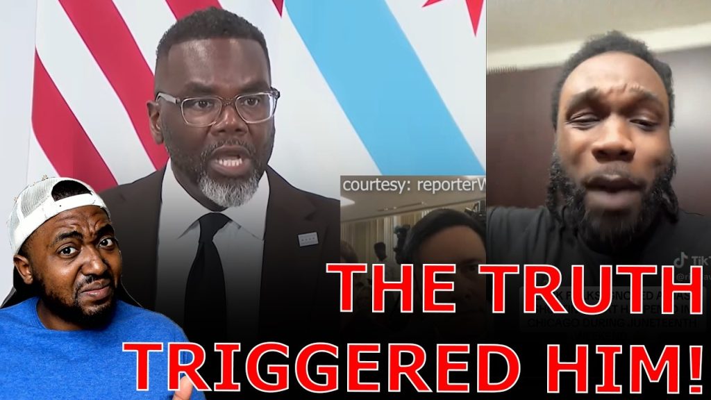 WOKE Chicago Mayor TRIGGERED After Confronted On Black People Killing Each Other On Juneteenth!
