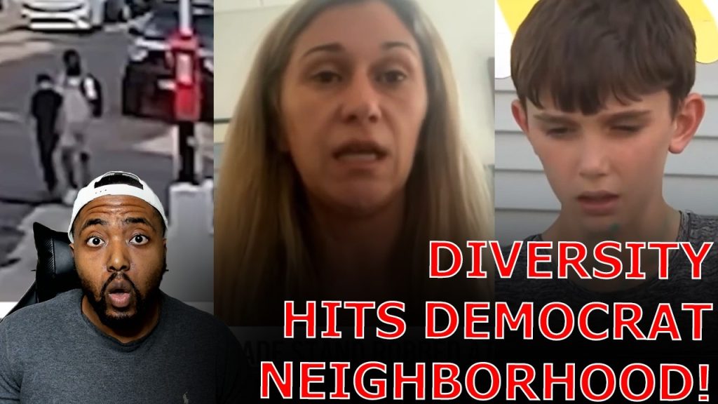 White Liberal Residents STUNNED After Black Teens Rob Their Kids’ Lemonade Stand At Gun Point!