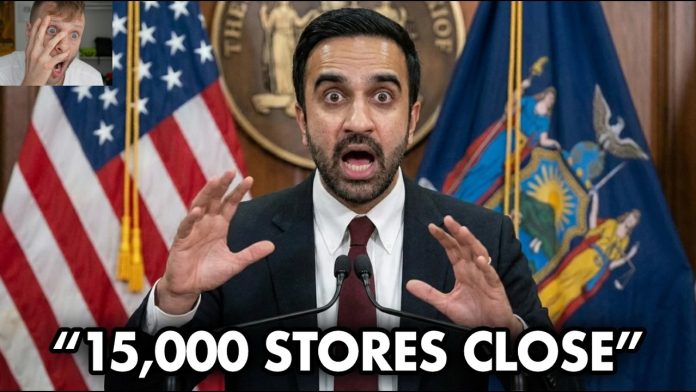 Mamdani Thought "FREE FOOD" Would Work… Until 15,000 Stores ABANDONED NYC