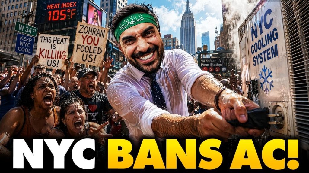 New York City BANS Air Conditioning as Heat Wave Hits 100° Internet DESTROYS Commie Mandami in Memes
