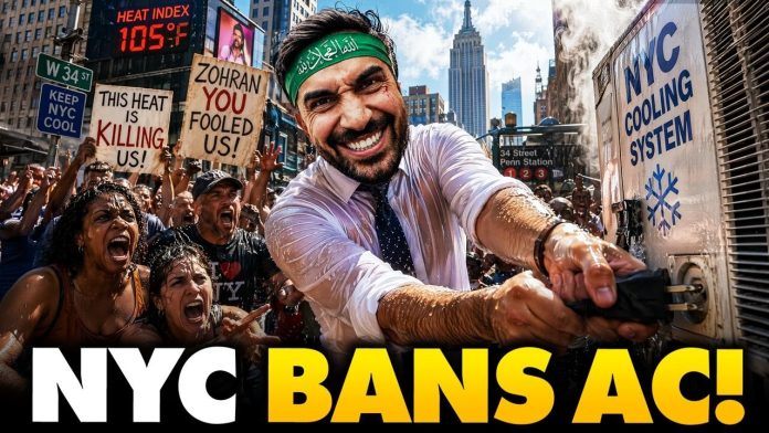 New York City BANS Air Conditioning as Heat Wave Hits 100° Internet DESTROYS Commie Mandami in Memes