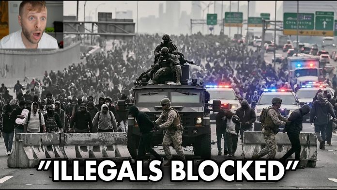 ICE LOCKS DOWN NYC Highway… Capturing 'Entire Armada' of Illegal Migrants