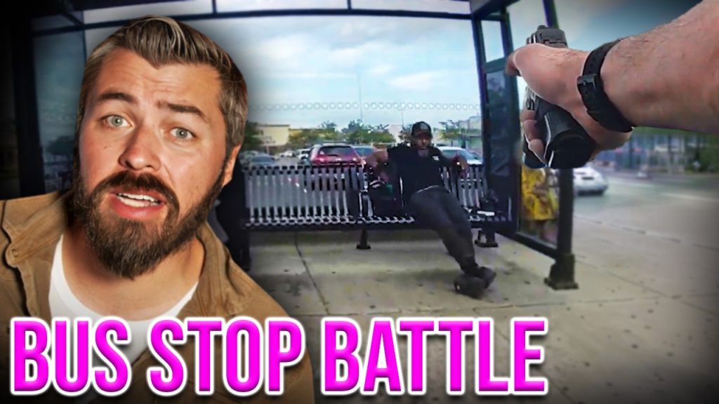 Bus Stop Standoff Ends In Barrage Of Gunfire!