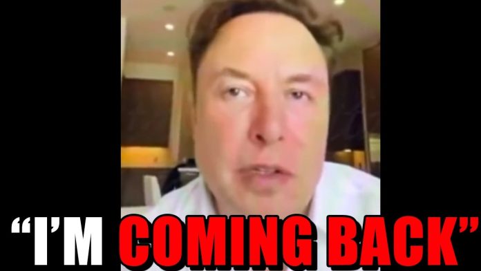 Elon Musk is coming BACK with a VENGEANCE.