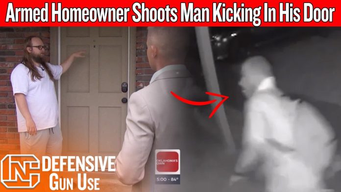 Armed Homeowner Shoots Intruder After Door Gets Kicked In