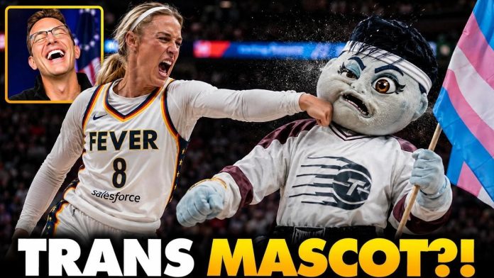 WNBA Unveils New TRANS Mascot Live On-Court to TROLL Sophie Cunningham | Leauge Spirals into CHAOS…
