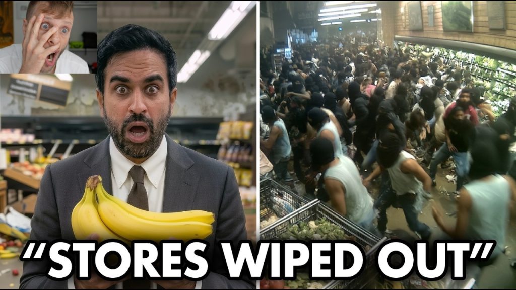 Mamdani Opened 5 “Free Supermarkets”… Then Looters WIPED THEM OUT