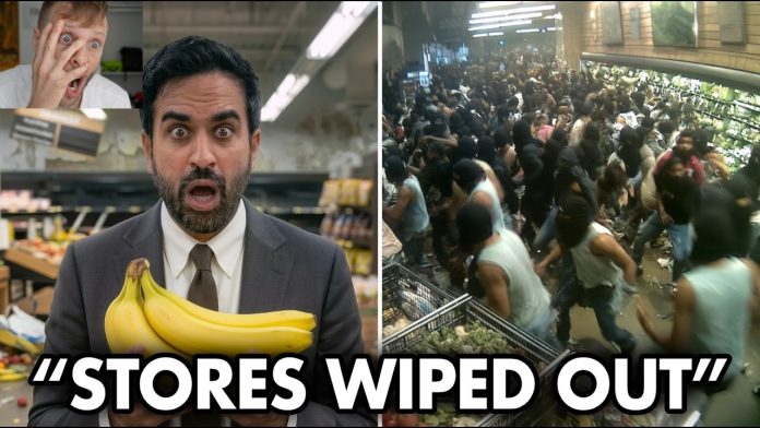 Mamdani Opened 5 "Free Supermarkets"… Then Looters WIPED THEM OUT